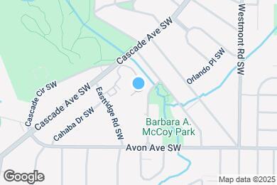 Map image of the property - 152 Belmonte Dr SW