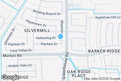 Map image of the property - 3315 Maymist Dr