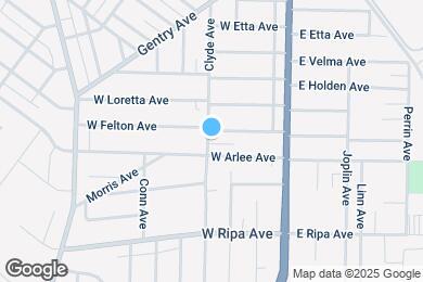 Map image of the property - 9760 Clyde Ave
