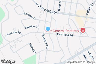 Map image of the property - 1800 Hilltop Dr