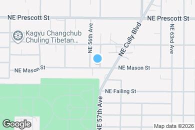 Map image of the property - 5631 NE Mason St