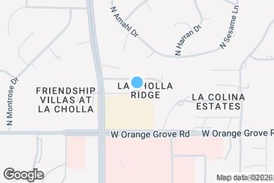 Map image of the property - 2010 W Cholla Vista Dr
