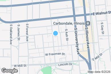 Map image of the property - 505 S Poplar St