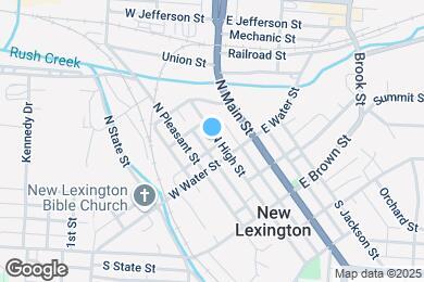 Map image of the property - 317 N High St