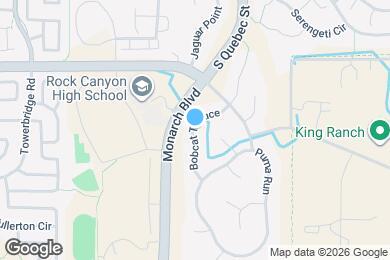 Map image of the property - 10852 Bobcat Ter