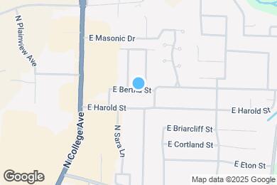 Map image of the property - 113 E Bertha St