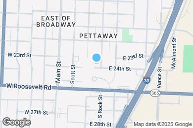 Map image of the property - 2318 S Rock St