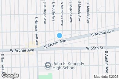Map image of the property - 6308 S Archer Ave