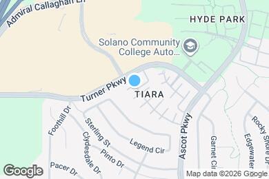Map image of the property - 8401 Benavente Ct