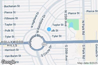 Map image of the property - 3808 Polk St