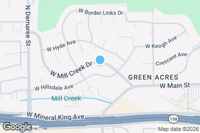 Map image of the property - 3133 W Mill Creek Dr