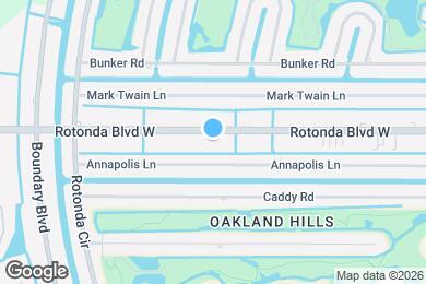 Map image of the property - 249 Rotonda Blvd W