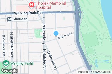 Map image of the property - 3802 N Pine Grove Ave