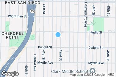Map image of the property - 3654 42nd St