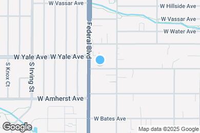 Map image of the property - 2995 W Yale Ave