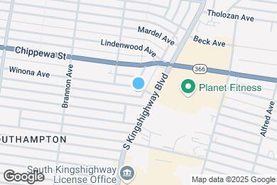 Map image of the property - 4922 Winona Ave