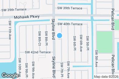 Map image of the property - 4120-4122 SW 7th Pl