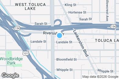 Map image of the property - 10937 1/2 Landale St