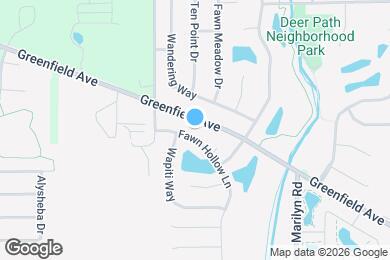 Map image of the property - 15080 Fawn Hollow Ln