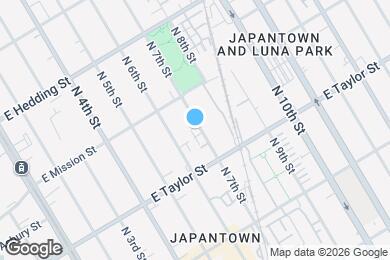 Map image of the property - 761 N 7th St