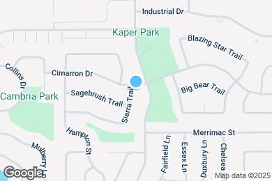 Map image of the property - 347 Sierra Trail