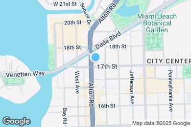 Map image of the property - 1701 Alton Rd