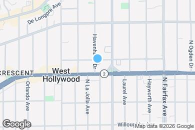 Map image of the property - 8130 Norton Avenue Apartments