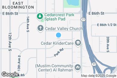Map image of the property - 1612 E 88th St
