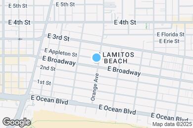 Map image of the property - 1175 E Broadway