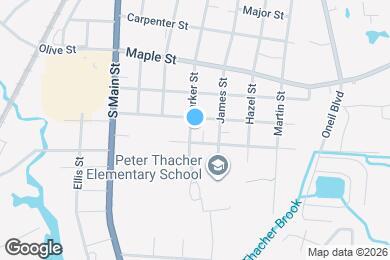 Map image of the property - 116 Parker St