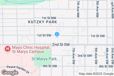 Map image of the property - 842 1st St SW