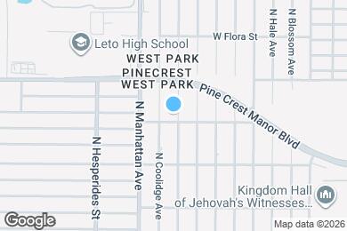 Map image of the property - 6804 N Hubert Ave