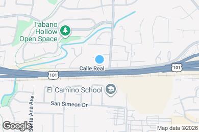 Map image of the property - 15 N San Marcos Rd