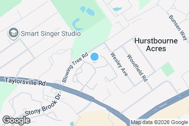 Map image of the property - 2103 Deercross Dr