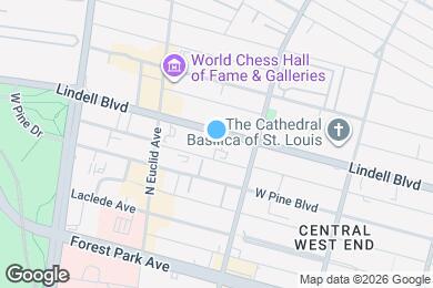 Map image of the property - 4540 Lindell Blvd