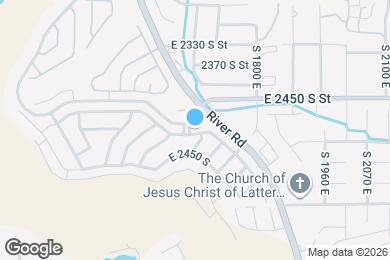 Map image of the property - 1630 E 2450 S