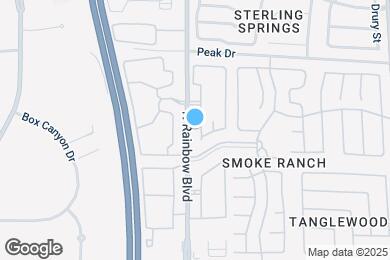 Map image of the property - 2700 N Rainbow Blvd