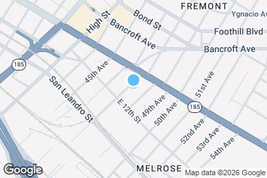 Map image of the property - 1234 47th Ave