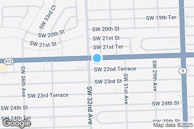 Map image of the property - 3180 Coral Way