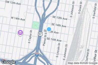 Map image of the property - 410 SE 15th Ave