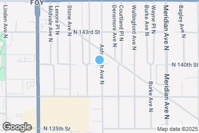 Map image of the property - 13757 Ashworth Ave N