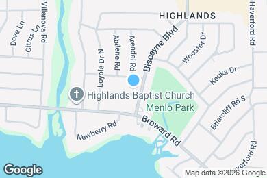 Map image of the property - 1807 Colby Ave