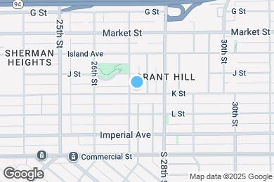 Map image of the property - 2724 K St