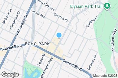 Map image of the property - 1425 Echo Park Ave