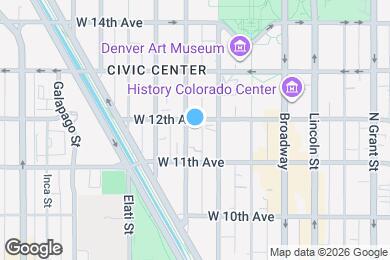 Map image of the property - 290 W 12th Ave