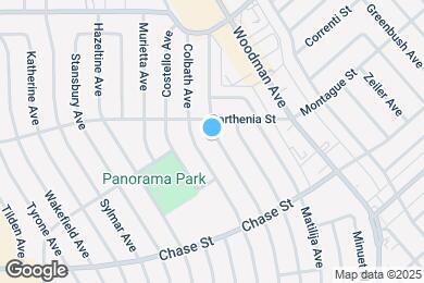 Map image of the property - 8747 Ranchito Ave