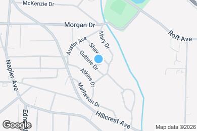 Map image of the property - 3323 Guthrie Dr