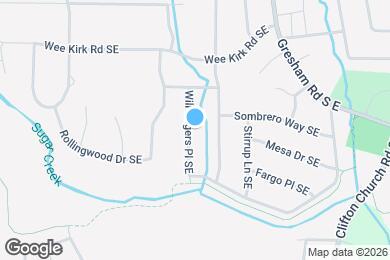 Map image of the property - 3036 Will Rogers Pl SE