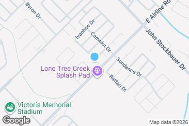 Map image of the property - 105 Ivanhoe Dr