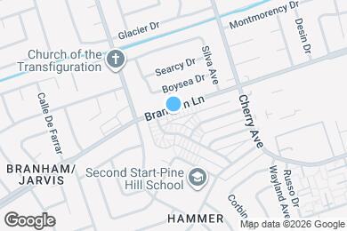 Map image of the property - 1378 Branham Ln